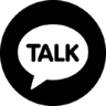 Icono Kakaotalk, negro, logo