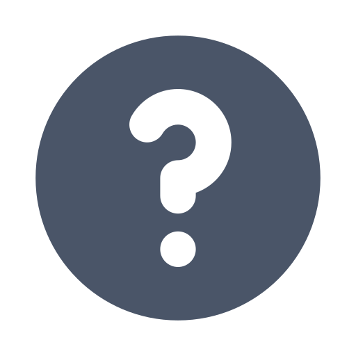 question, mark, circle Icon