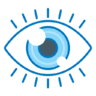 Vision, view, eye Icon