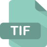 Icona Tif, filetype, tipi di file