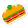 Sandwich, Lebensmittel Symbol