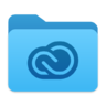 Macos, big, sur, creative, cloud, folder Icon