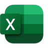 Microsoft, Excel, macOS, BigSur Symbol