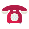 Telefon, retro, rufen Symbol