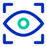 Anzeigen, scan, Auge Symbol