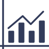 Diagramm, Balken, erhöhen, info, Statistik, business, charts Symbol