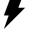 Elektro , Sturm , Wetter , symbol, von, black, lightning, Blitz, Form Symbol