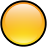 Button, blank, yellow Icon