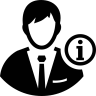 Benutzer, info Symbol