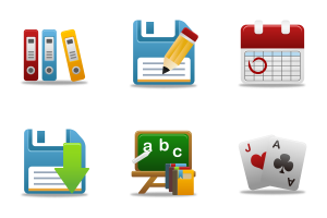 Pretty Office 7 Icons 