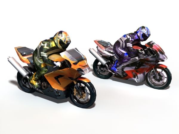 Kawasaki Ninja 3d model