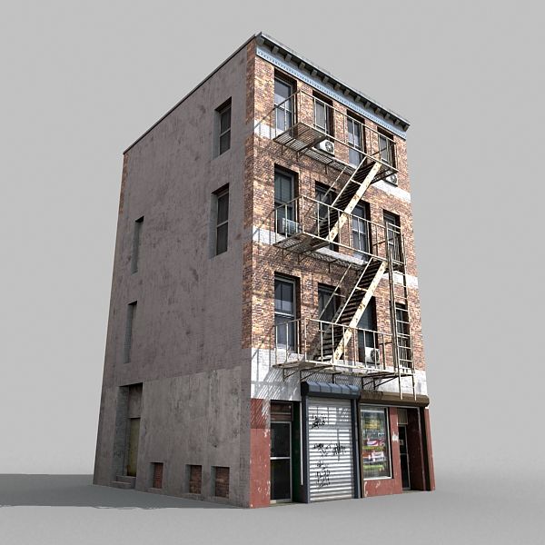 City_Building_04 3d model