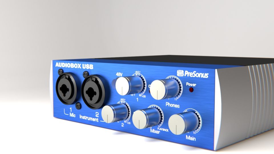 Presonus Audio Box USB 3d model