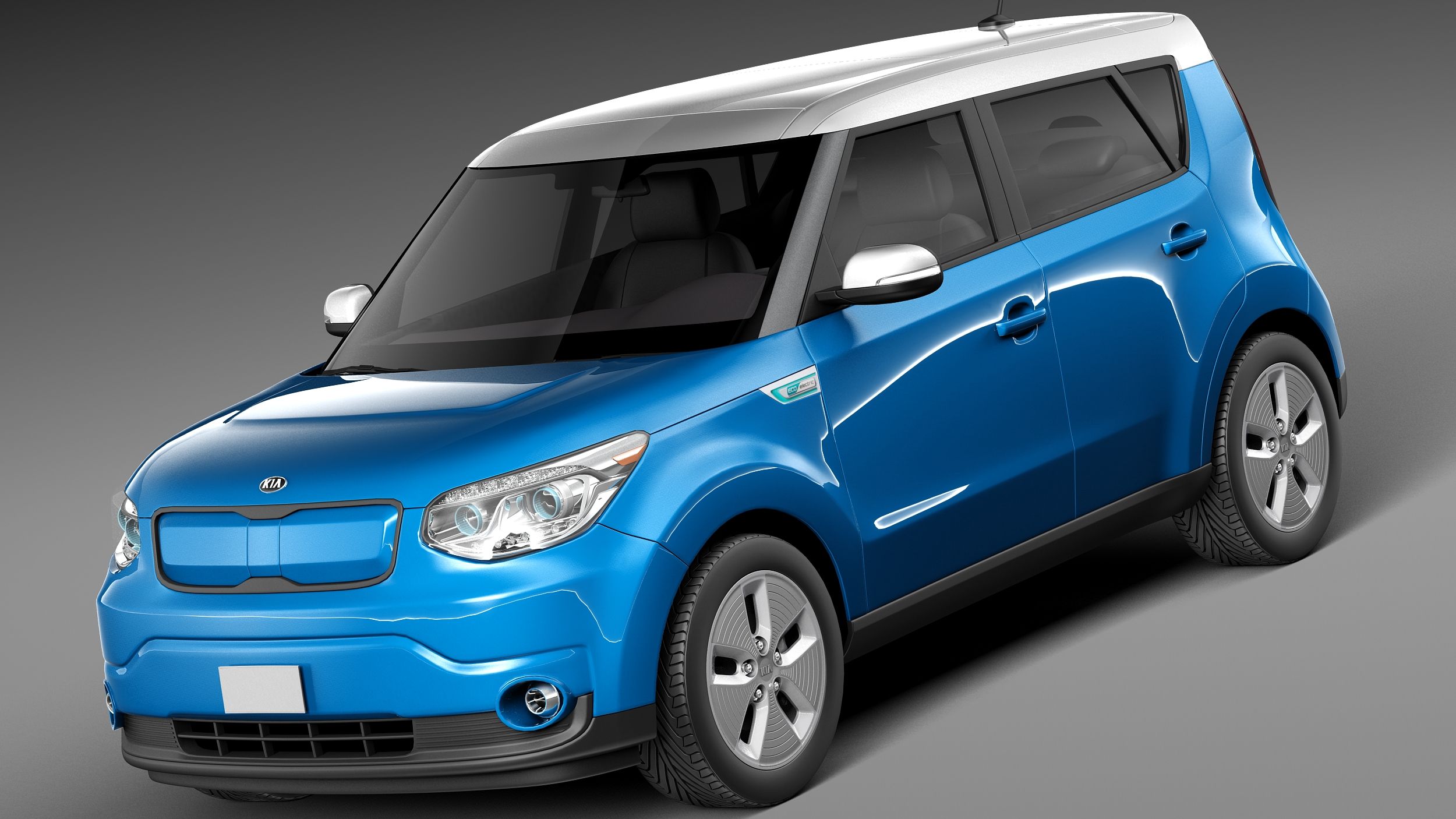 Kia Soul EV 2015 3d model