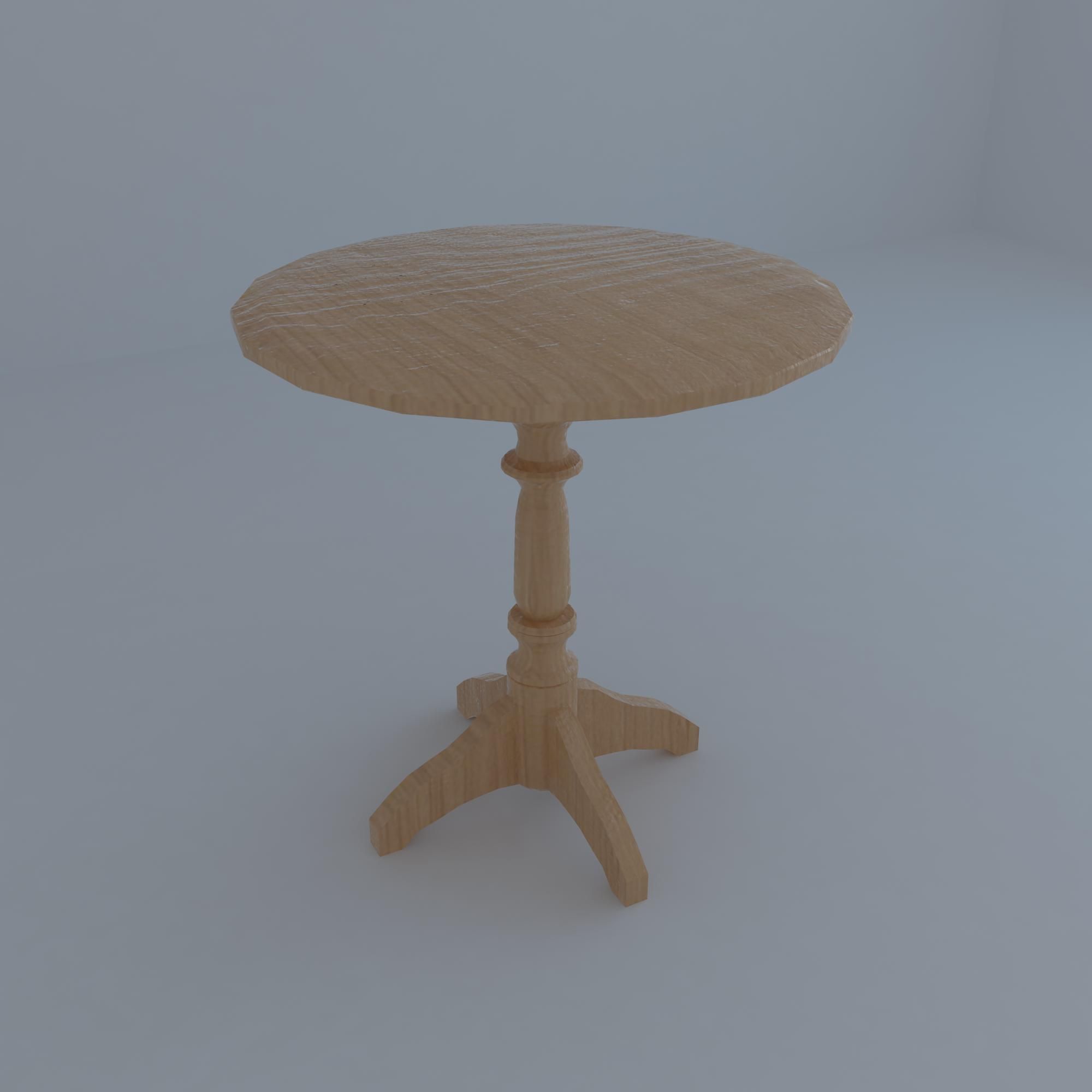 Runder Tisch 3d model