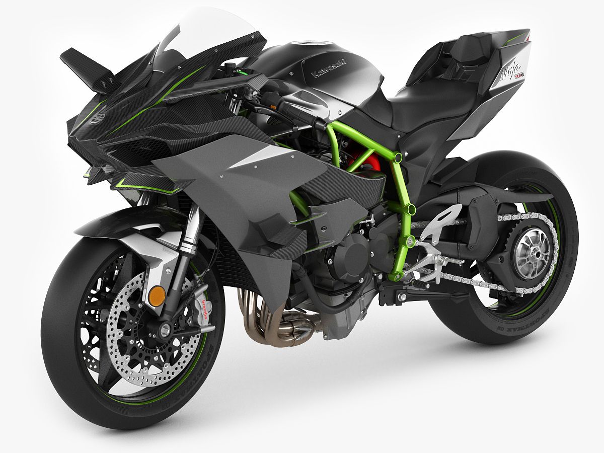 Kawasaki Ninja H2R 3d model