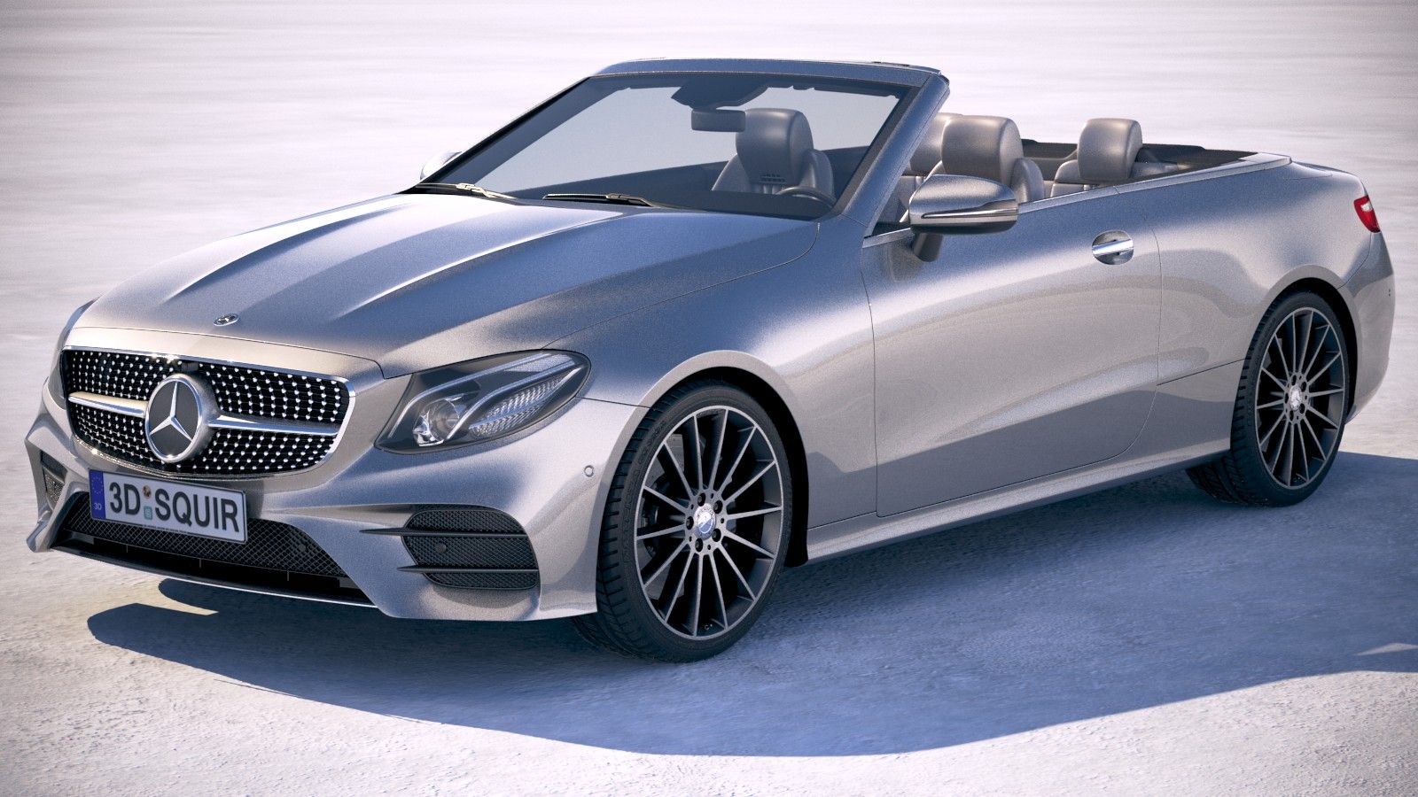 Mercedes E-Klasse Cabrio 2018 3d model