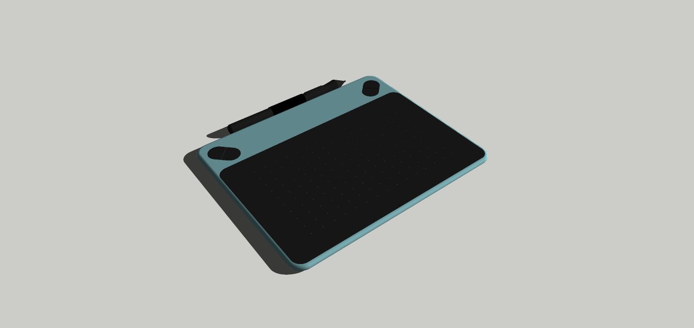 Grafiktablet 3d model