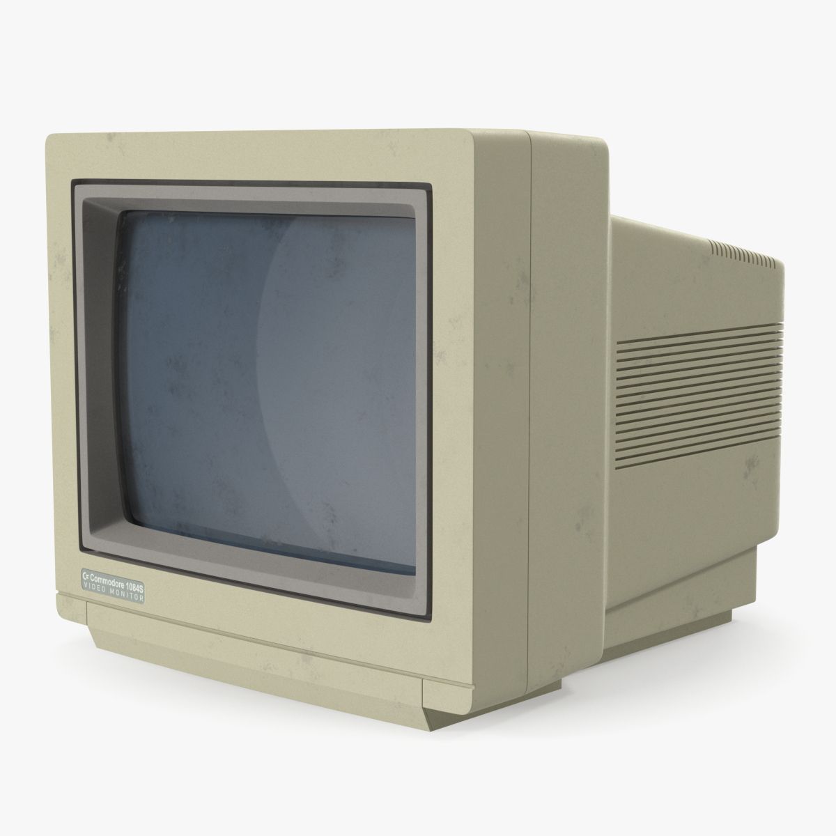 Retro-Monitor Commodore alt 3d model