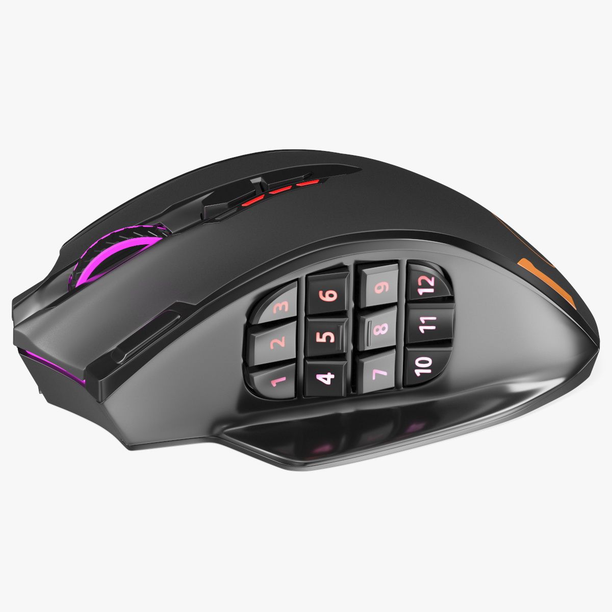 Kabellose RGB-Gaming-Maus 3d model