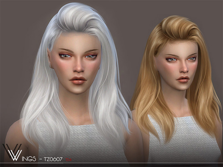 Sims 4 cc hair female cute - honwarrior