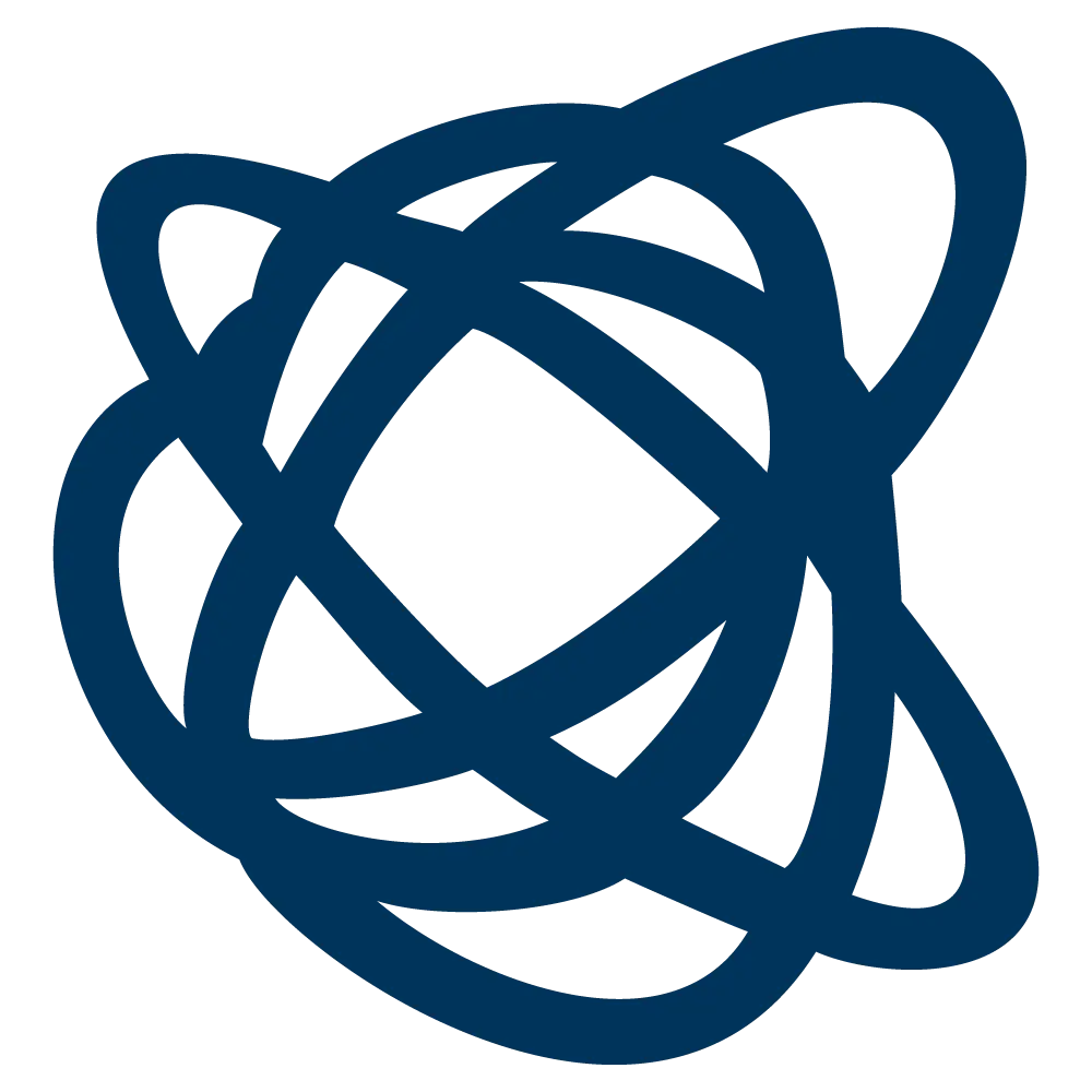 Blue Sylogist logo squiggle