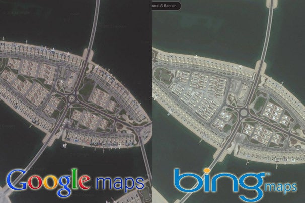 Google Map Vs Bing Map