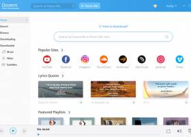 Doremi Music Downloader for Windows screenshot