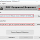 Remove PDF Password Protection