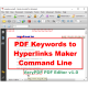 VeryUtils PDF Keywords to Hyperlinks Maker