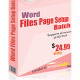 Word File Page Setup Batch