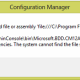 CM2012 Console MDT Integration Error Fix