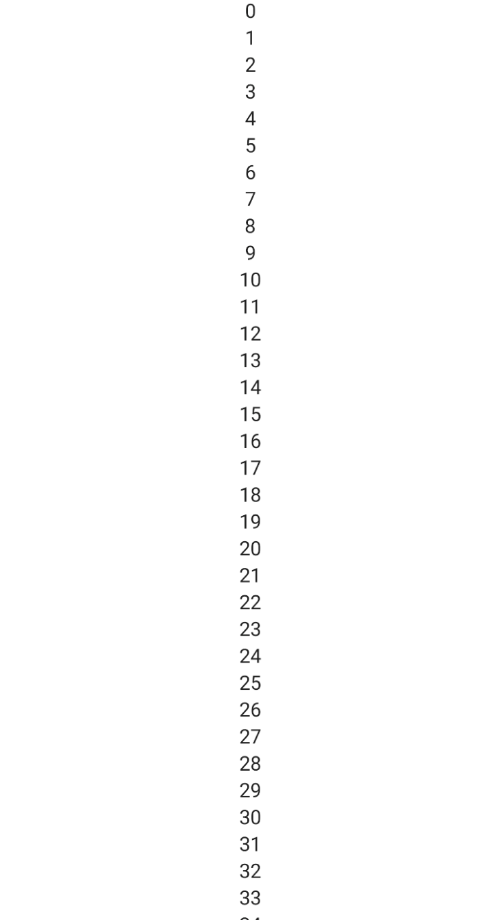 Vertical Line With More Numbers