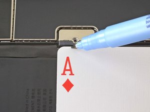 How to Disconnect an iPad Battery with a Playing Card