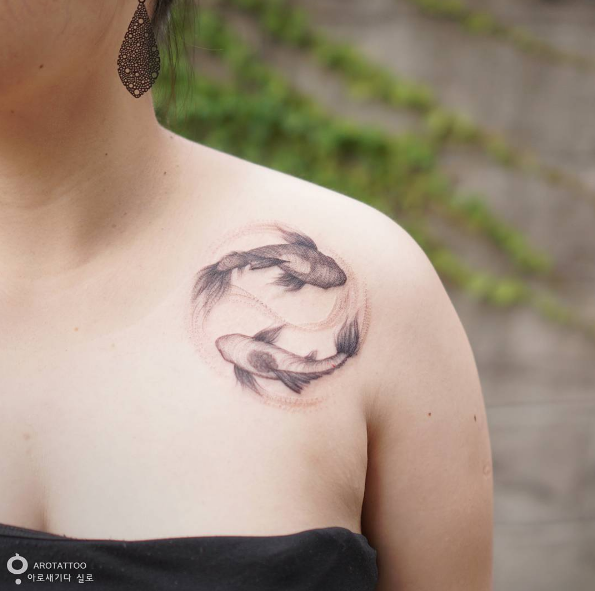 35+ Best Koi Fish Tattoos - TattooBlend