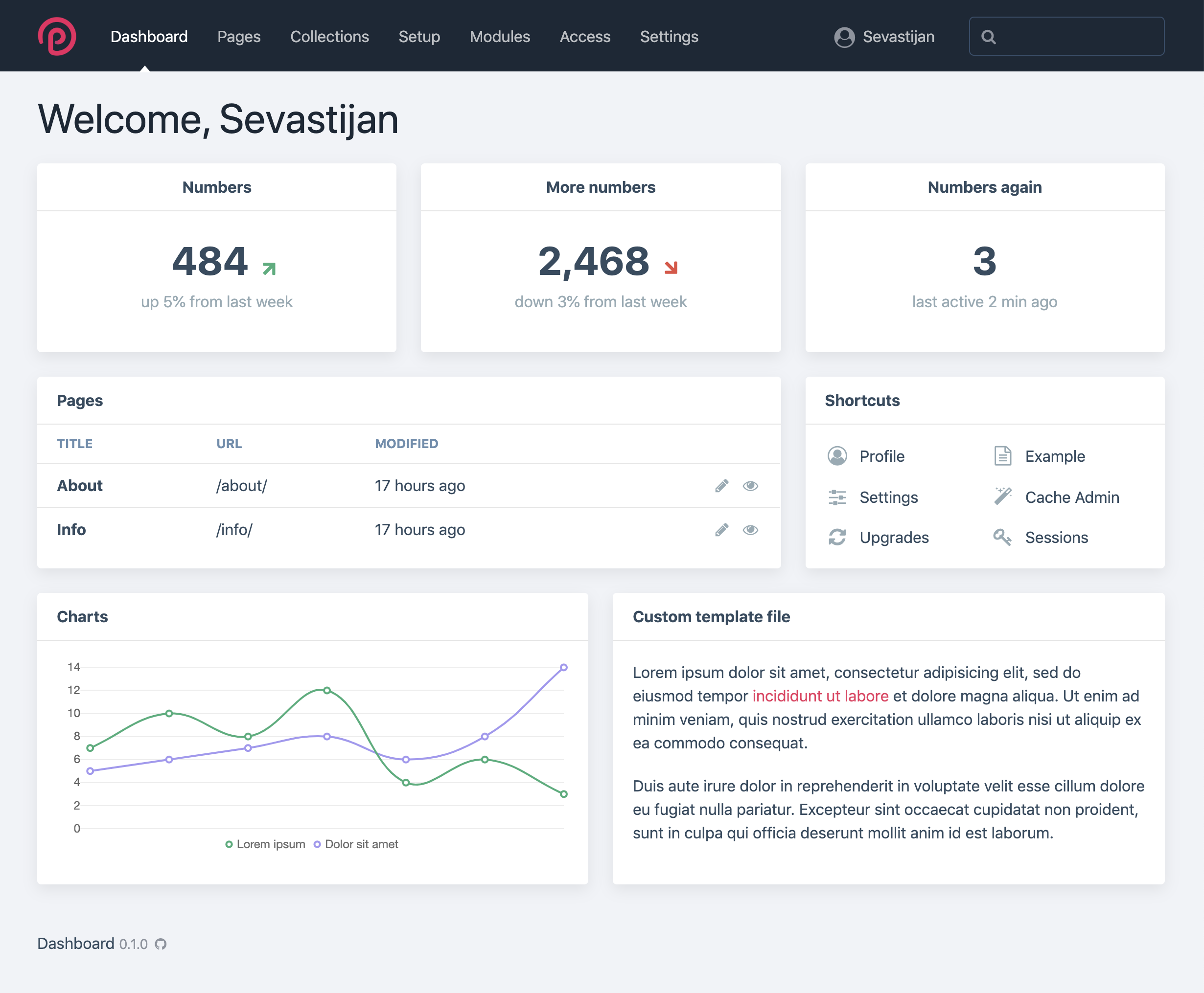 processwire-dashboard