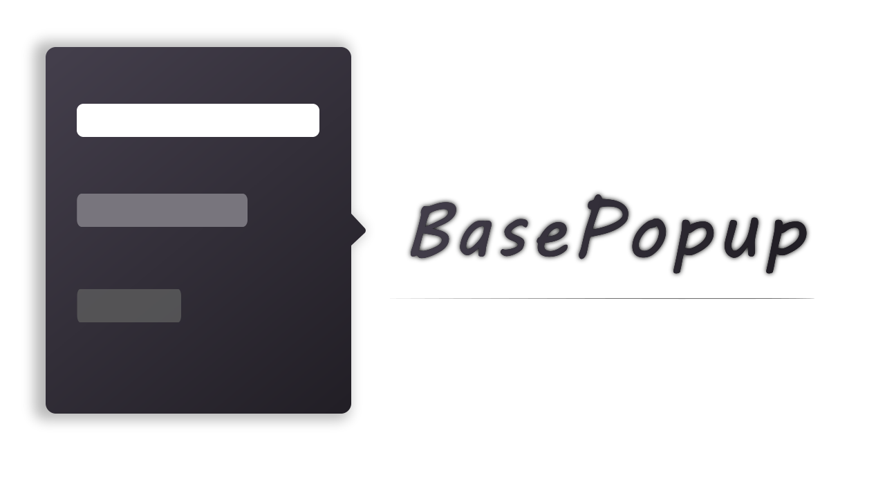 BasePopup