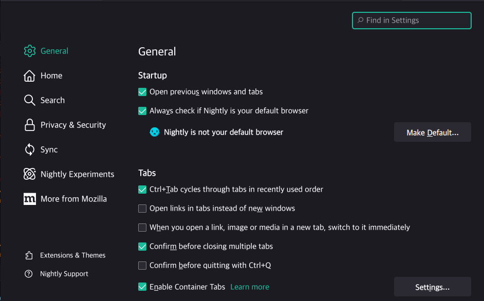 System Accent Page