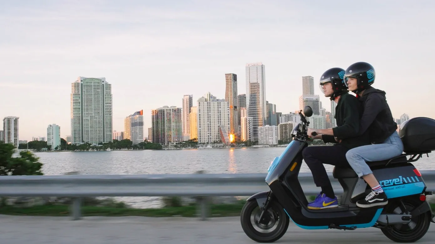 Revel electric scooter