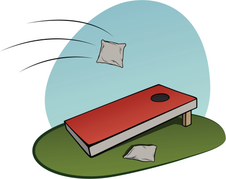 Corn hole cornhole clipart