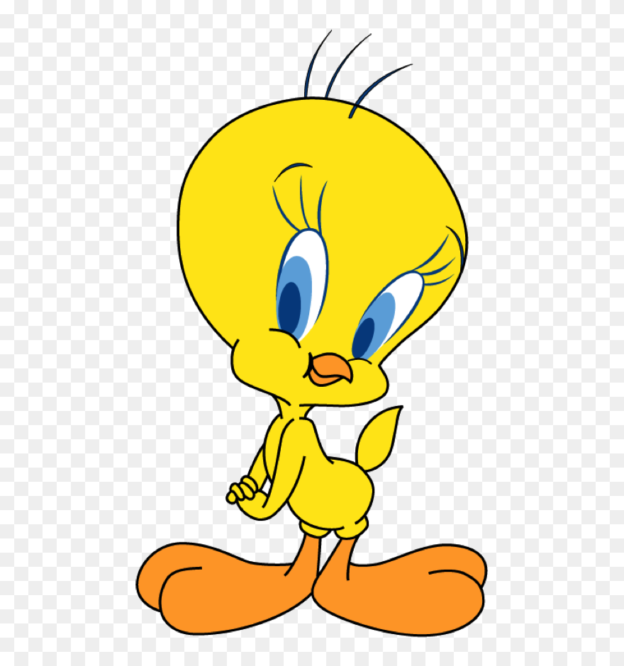 Tweety On Clipart Library Tweety Bird Png Download 1209095 Pinclipart