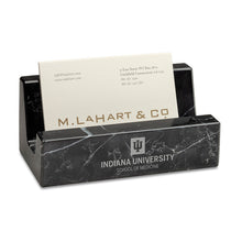 Indiana University School of Medicine Marble Business card holder Shot #1