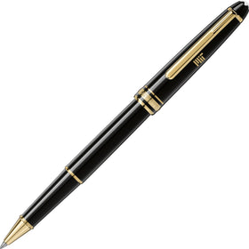 MIT Montblanc Meisterstück Classique Rollerball Pen in Gold Shot #1