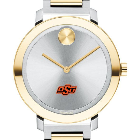 Oklahoma State University Women&#39;s Movado Two-Tone Bold 34