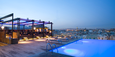 Sky Bar at The Pool at Grand Hotel Central Barcelona