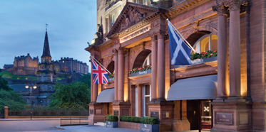 Waldorf Astoria Caledonian Exterior, Edinburgh, United Kingdom