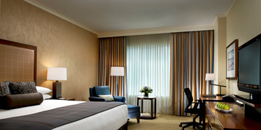 Guest Room at Hyatt Regency Calgary, Canada 