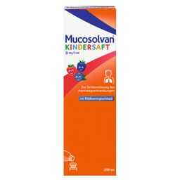 MUCOSOLVAN Kindersaft, Schleimlöser bei Husten, Hustenlöser