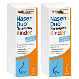 NasenDuo Nasenspray Kinder Set