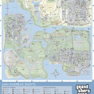 gta san andreas map official poster